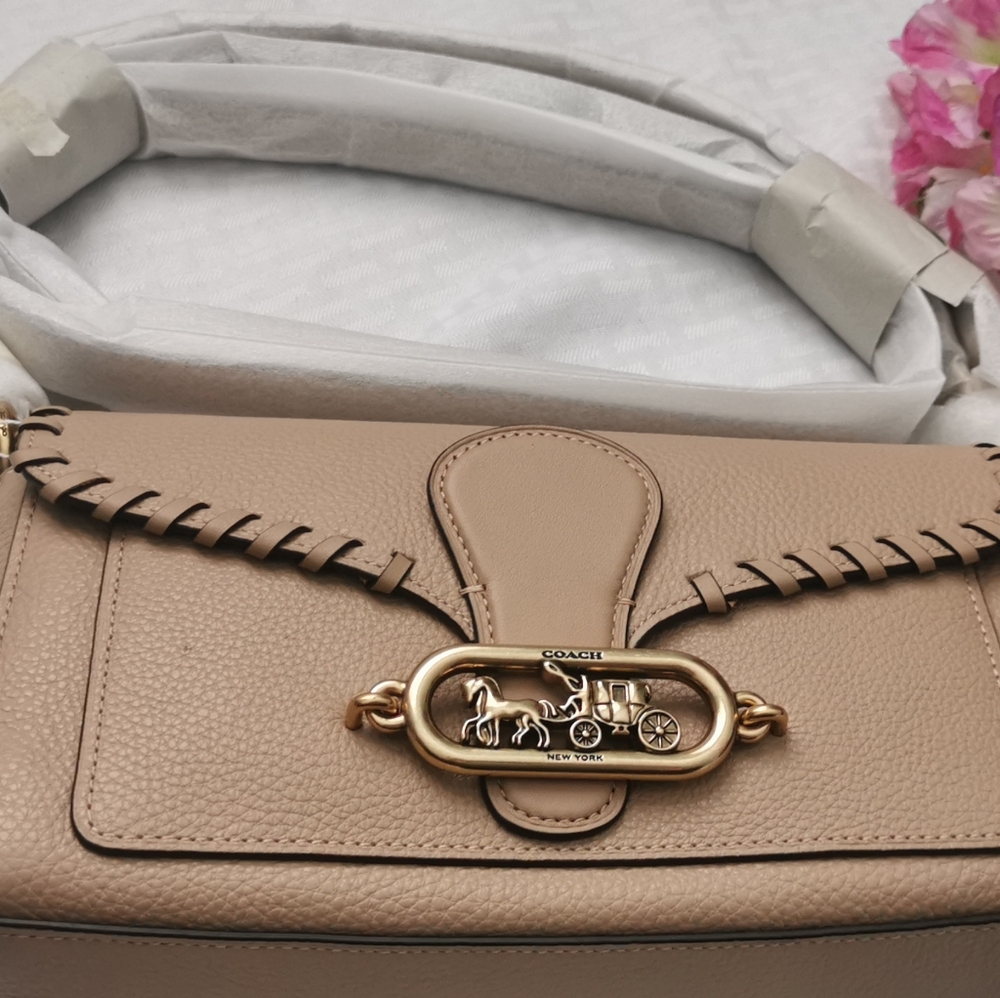 NWT Coach Jade Shoulder Bag With Whipstitch